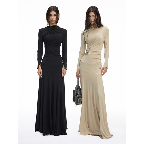 STANHOPE ST 甄选面料简约高级感针织连衣裙 Stretch Knit Dress