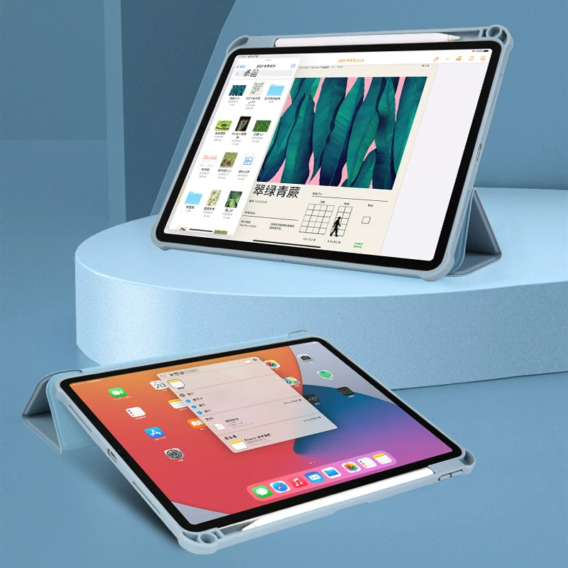 Акриловый ipadair4/5 защитный чехол мини6 слот для ручки 10.2 антиизгиб Pro11 противоударный 12.9 мягкий корпус 10.9