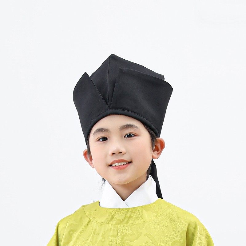 汉服帽子东坡帽东坡巾唐宋明制春秋书生秀才四方平顶帽男居士儒巾