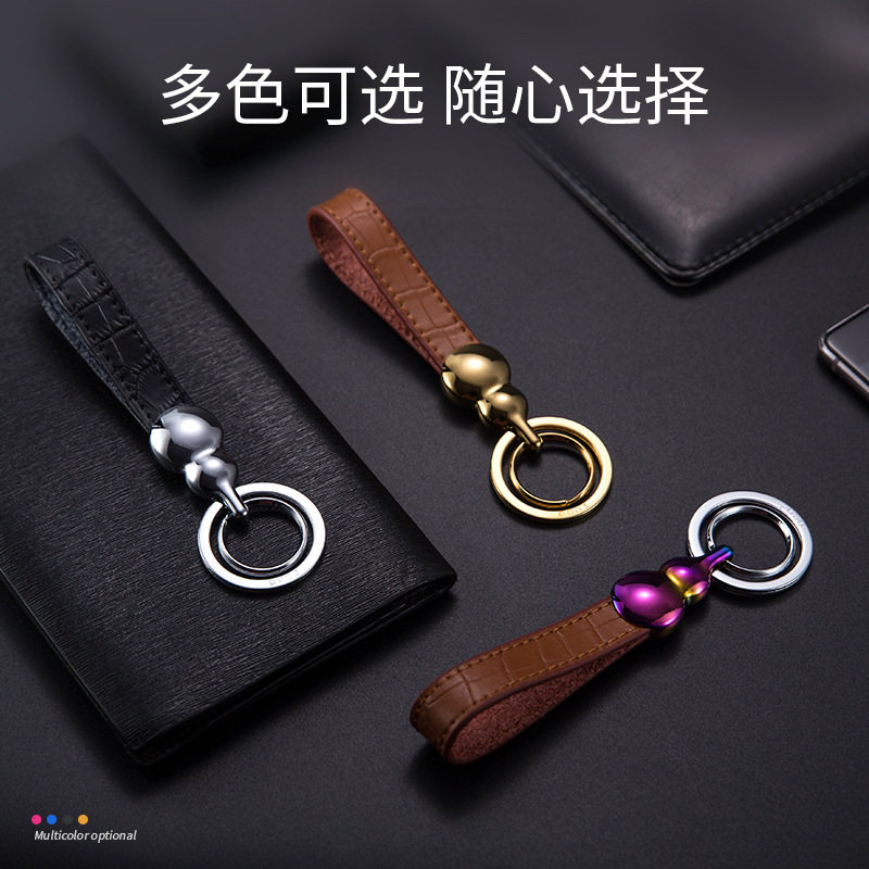 zobo汽车钥匙扣腰挂男士彩冰亮面腰式扣钥匙环情侣锁匙扣挂件女士