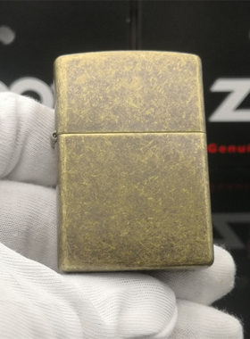 zippo煤油打火机防风砂轮官正品