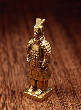 跨境办公室礼品年轮黄铜中式