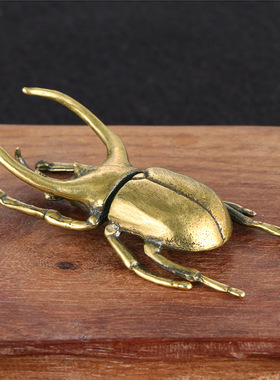 仿古做旧手工纯铜昆虫趣味