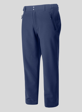 33000ft软壳裤男户外秋冬抓绒保暖透气耐磨防水休闲长裤