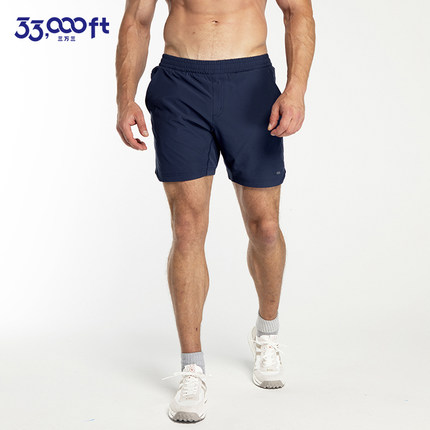 33000ft北欧速干跑步短裤大码夏季运动户外健身训练跑步休男短裤