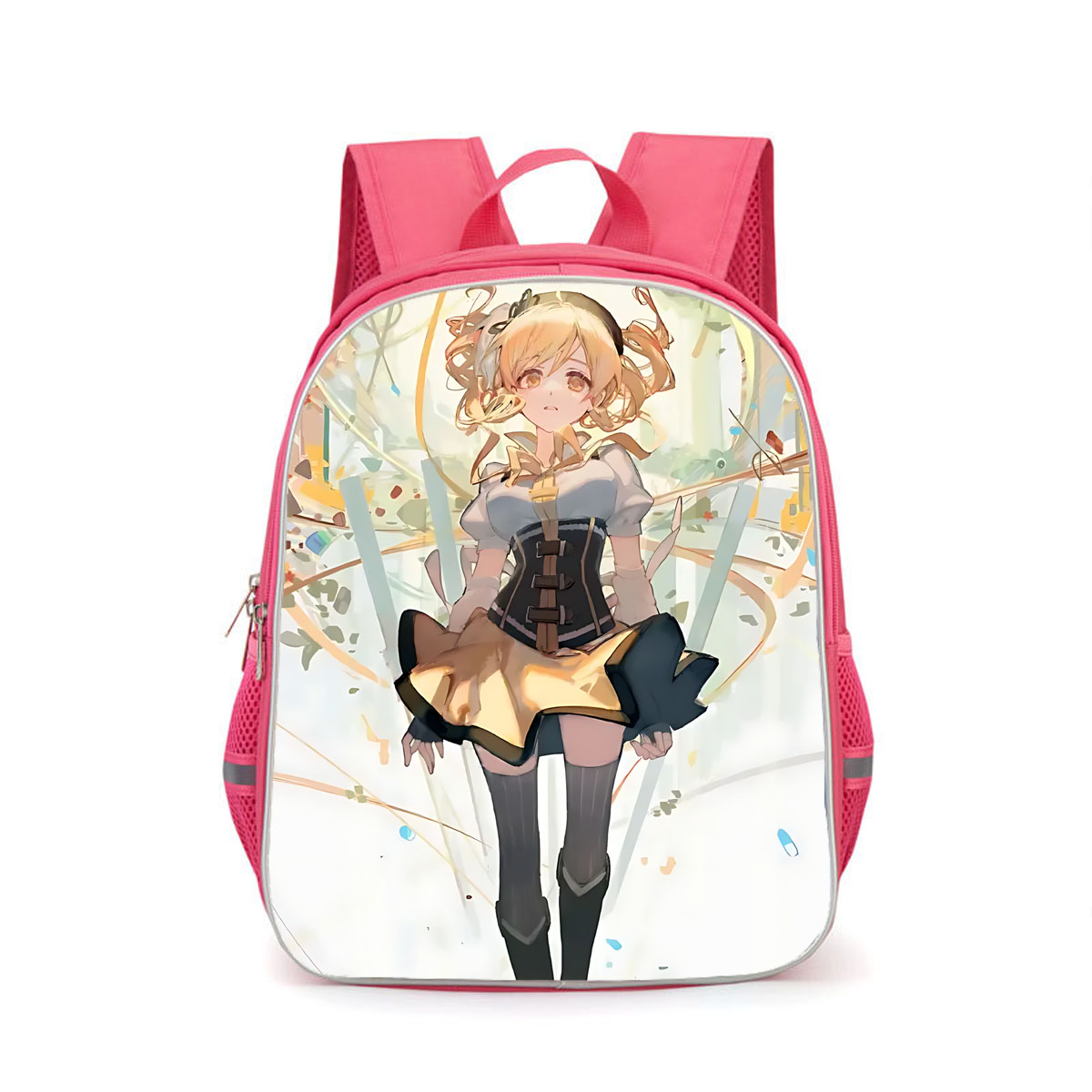 魔法少女小圆卡通女童背包幼儿园双肩包小学生双层包包护脊书包潮