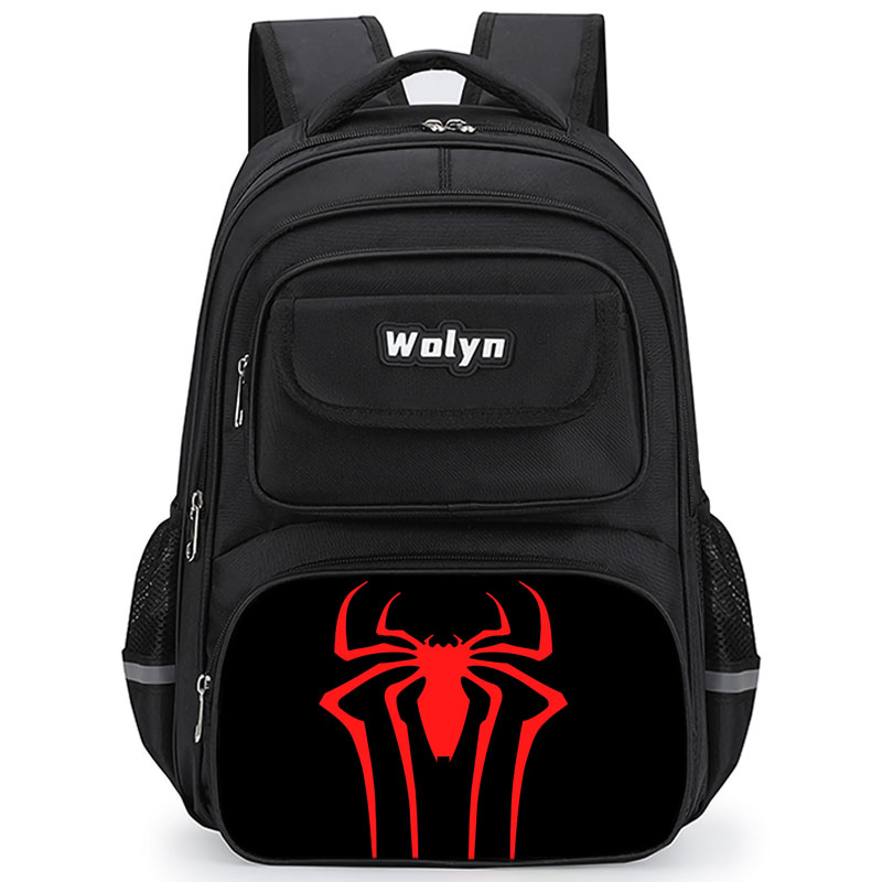 蜘蛛侠小学生书包多功能大容量二三四年级儿童背包漫威英雄双肩包