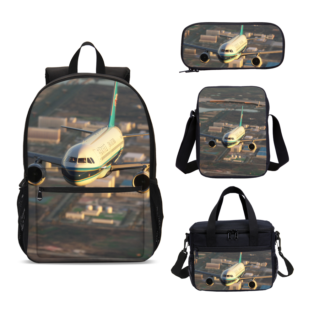 超酷飞机儿童书包小学生