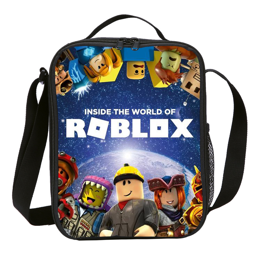 带饭包学生带餐饭盒包Roblox便当