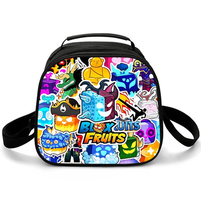 罗布乐思ROBLOX blox fruits儿童餐包小学生单肩便当包饭盒包冰袋