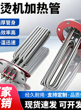 140法兰蒸烫机加热管380v220v蒸汽电锅炉电热管水箱发热管加热器