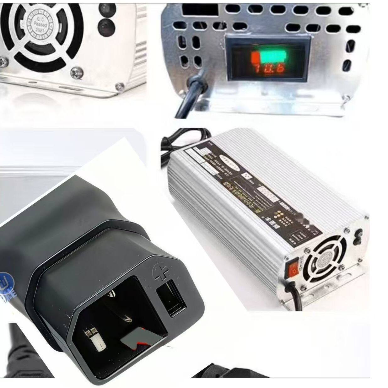 适合九号电动车快速充电器72v20AH 铅酸小炮干电池电瓶车智能快充