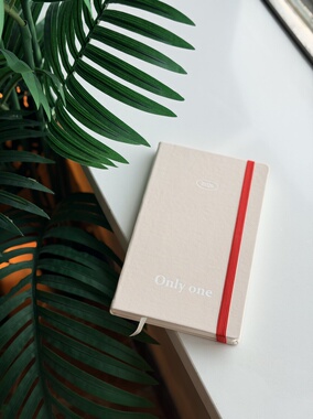 韩国日程本2026年日程本环保定制版panton2026clouddancer流行色