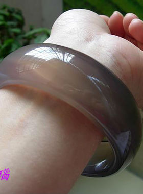 纹理加宽加厚玛瑙手镯掌柜推荐