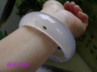 大腕级 正品巴西玛瑙手镯68mm 纯天然原色 加宽加厚 较大内径镯子