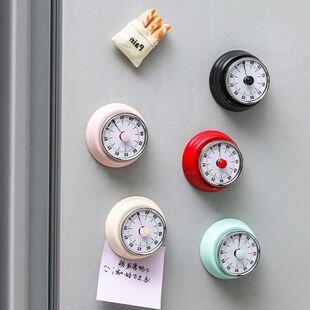 机械定时计时器厨房提醒器学生学习计时闹钟可视化电子秒表钟磁吸