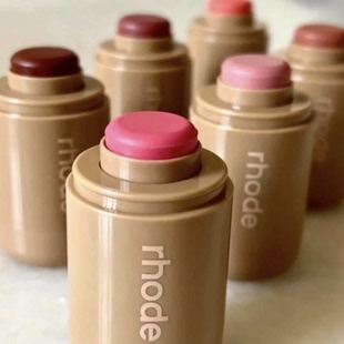 rhode新品唇膏腮红棒hailey海莉比伯 piggy/freckle可涂嘴唇