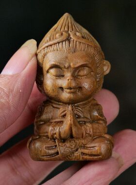 手把摆件桌面挂饰小卡通家居悟空