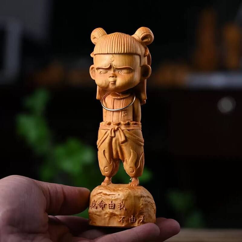 人物摆件电影工艺品挂件雕刻降世