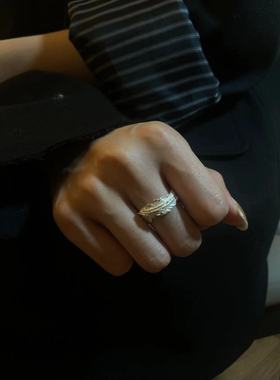 戒指925纯银原创暗黑重工