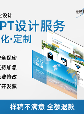 PPT定制设计待制作美化工作汇报企业模板宣传文化招商路演