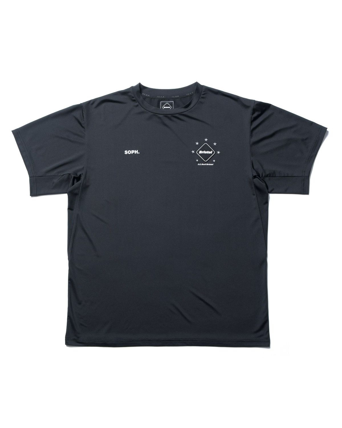 FCRB AUTHENTIC TEAM TOUR TEE 后背Bristol织法 速干透气运动T恤