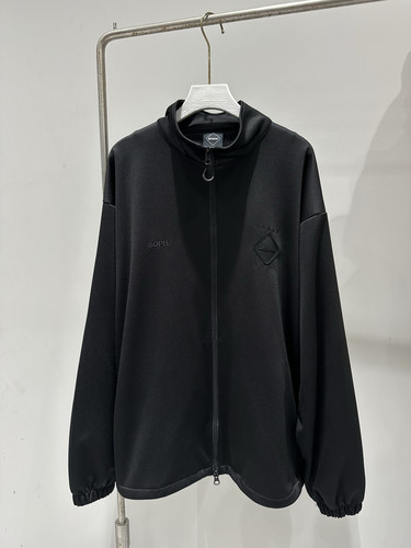 FCRB×山本耀司合作款 男士户外运动宽松版立领拉链外套夹克