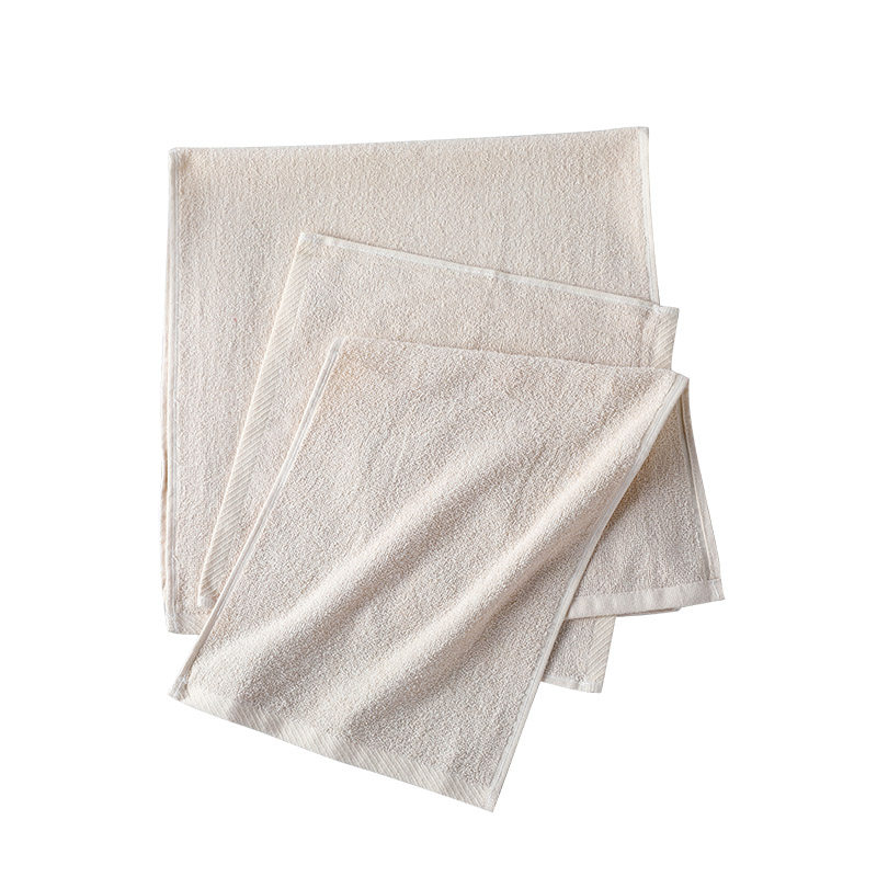 真丝柔软亲肤舒适养肤护肤毛巾 100%桑蚕丝原色毛圈吸水方巾面巾