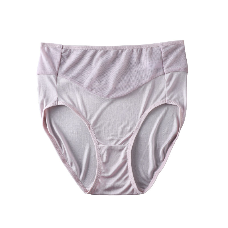 100%桑蚕丝女士高腰包臀内裤