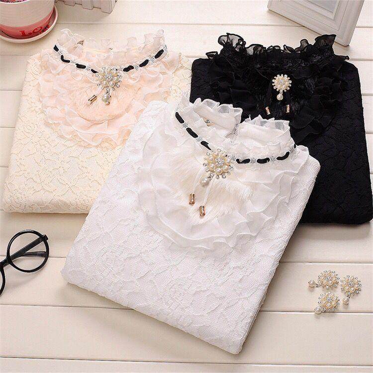 全身加绒加厚蕾丝打底衫女秋冬新款高档洋气长袖保暖内搭t恤上衣