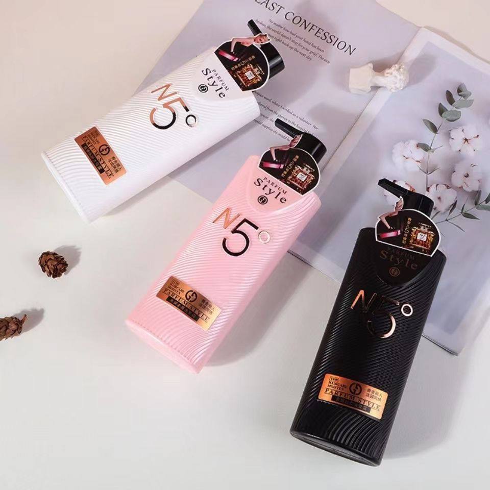 娇贝诗N5洗发水沐浴露发膜套装