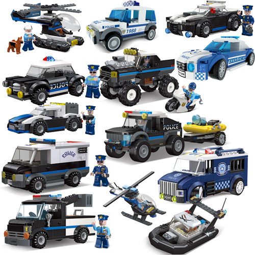 国产品牌城市警察车系列独立包装