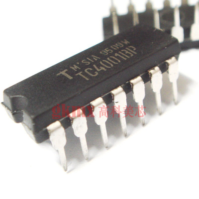 高科美芯 集成电路TC4001BP DIP14直插 逻辑门 1.8元/PCS