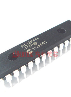 高科美芯 单片机PIC16F886-I/SP DIP28微16位14KB闪存 29.8元/PCS