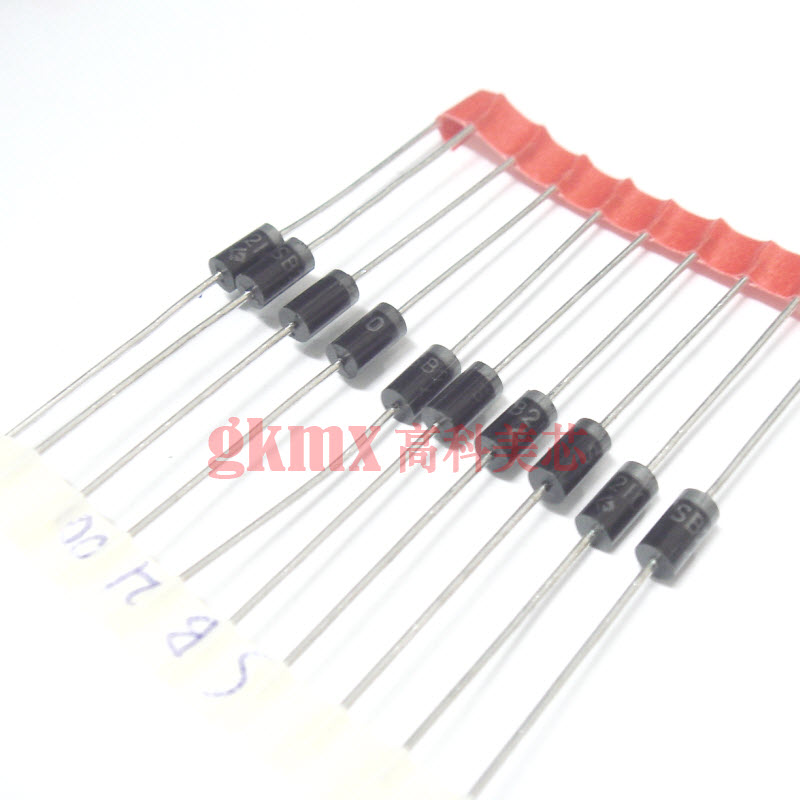 高科美芯 肖特基二极管SB2100 直插 整流器 10个8元