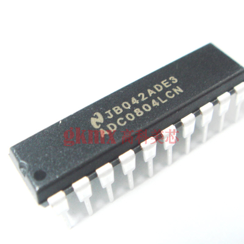 IC集成电路ADC0804LCN DIP20 直插8位SAR模数转换器14元/PCS