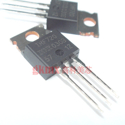 高科美芯 场效应管IRF720 TO220晶体管MOSFET 3.3A 4元/PCS