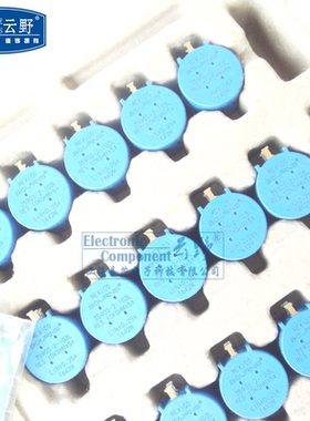 高科美芯 蓝色多圈电位器3590S-2-103L10K 精度5% 80元/PCS