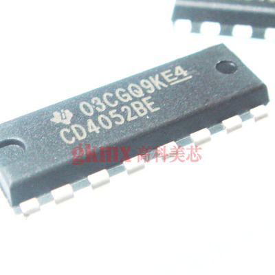 集成电路CD4052BE DIP16 多路复用器信号分离器 特价 2元/PCS
