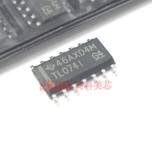 TL074I SOP14 四路运算放大器 IC 集成电路 高科美芯