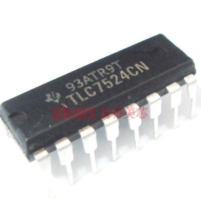 IC集成电路TLC7524CN DIP16 D-A,转换器,并行8位,15元/PCS