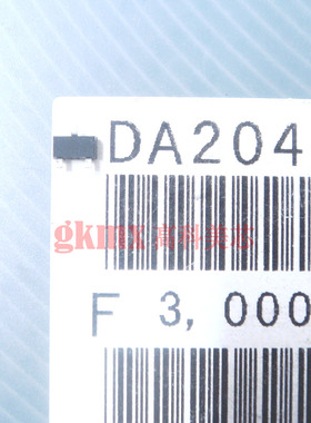 高科美芯 ROHM场效应管DA204K SOT23双开关二极管阵列 50个15元