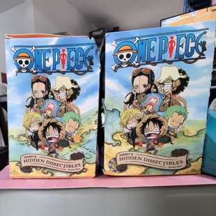 正版半解剖海贼王盲盒手办摆件动漫 路飞乔巴女帝乌索普索隆山治