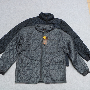 韩国单秋冬款 棉服 立领轻便薄棉衣棉袄绗缝菱形格内胆棉衣多兜工装