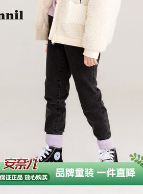 安奈儿休闲长裤牛仔单裤