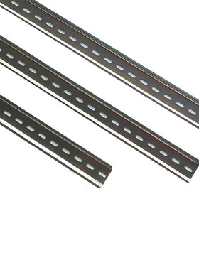 C45铁/铁导轨2米长U型35电气安装空开继电器箱接线端子通用卡轨i.