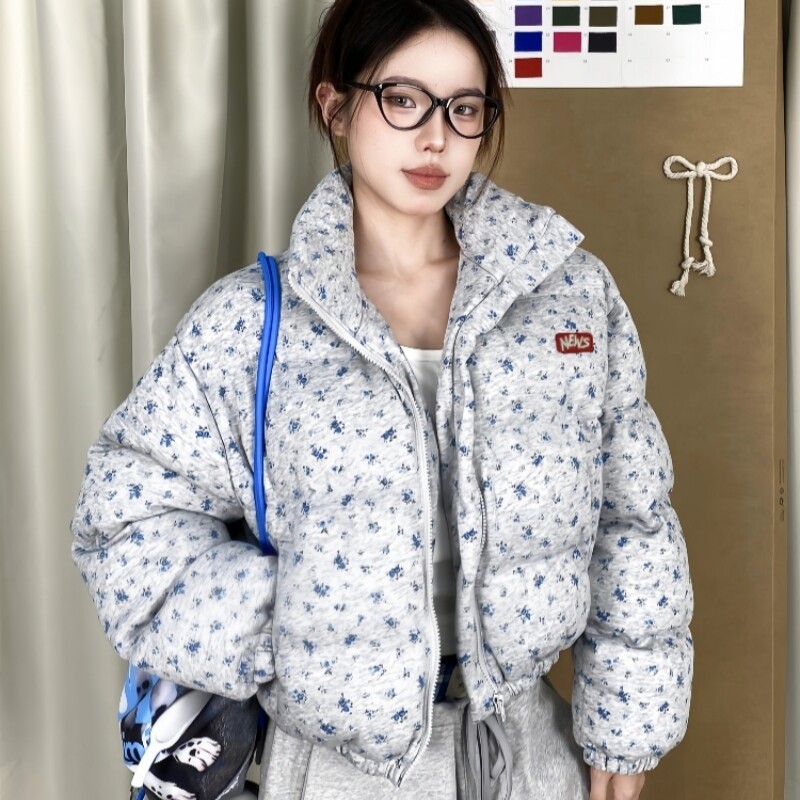 2025年新款棉服女冬短款韩版宽松小个子外套洋气加厚棉衣棉袄潮