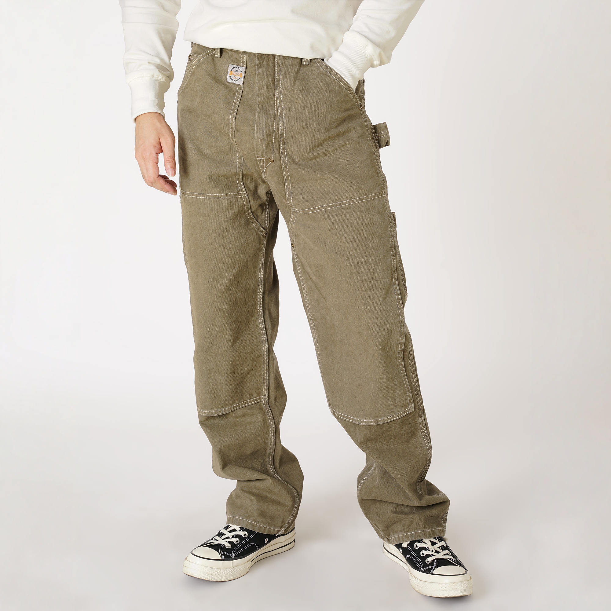 美式马丁CANVAS双膝伐木牛仔裤