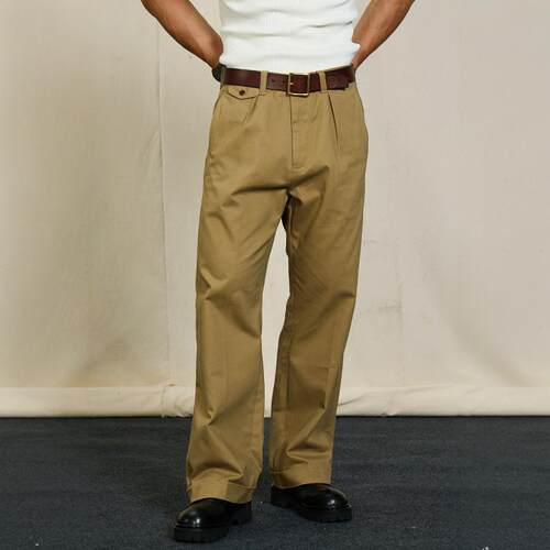 阿美咔叽廓尔格Vintameri休闲裤