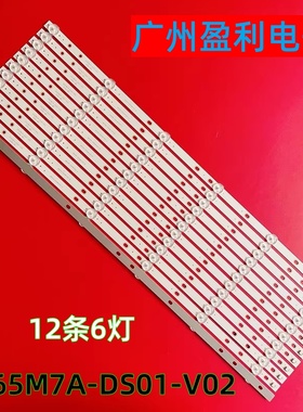 **全新适用暴风65寸灯条DS65M7A-DS01-V02 DS65M7A00-01 DSBJ-WG